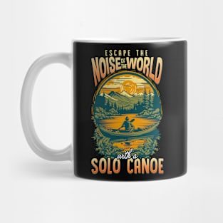 Solo canoe Mug